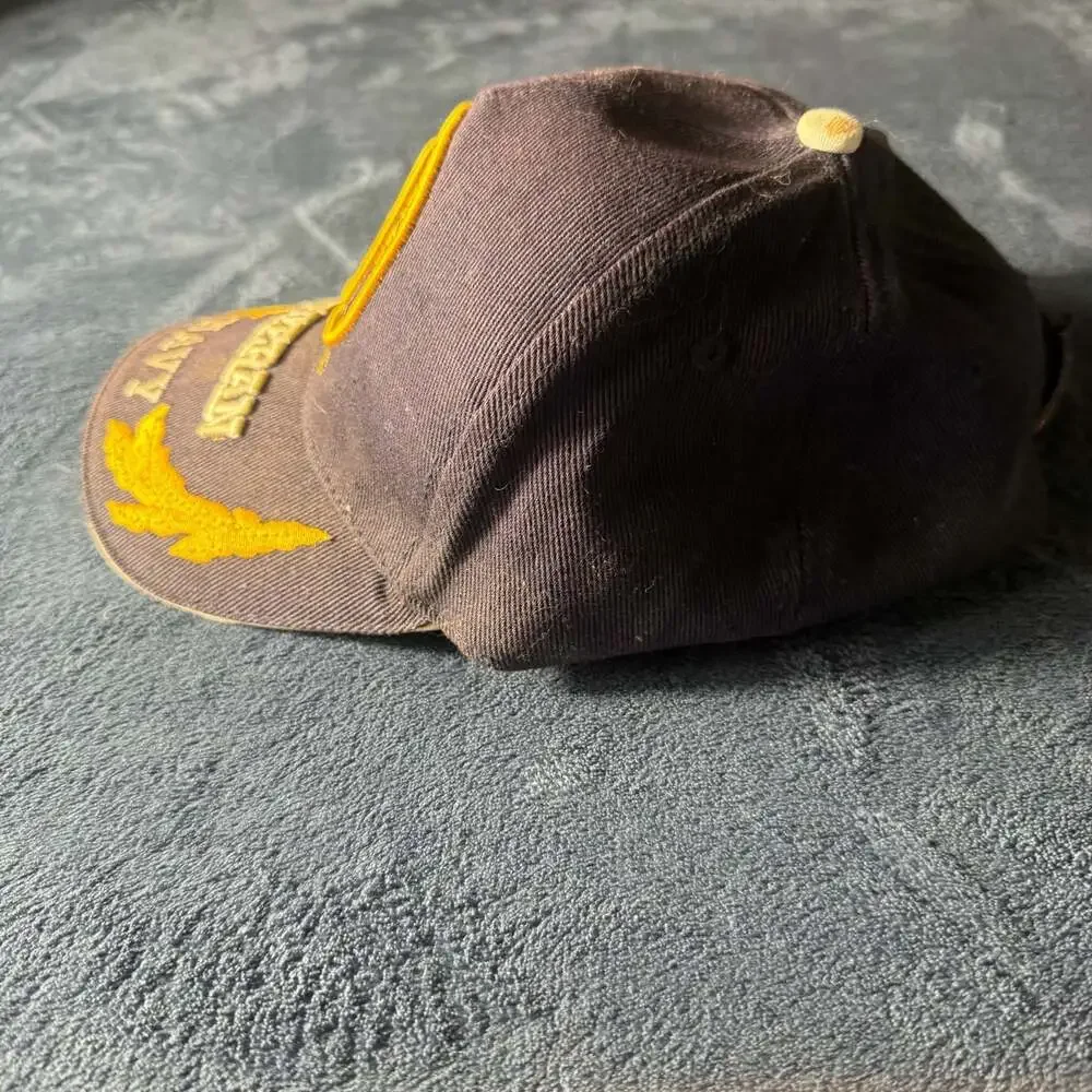 United States Navy Veteran Embroidered Baseball Cap with USA Side Detail